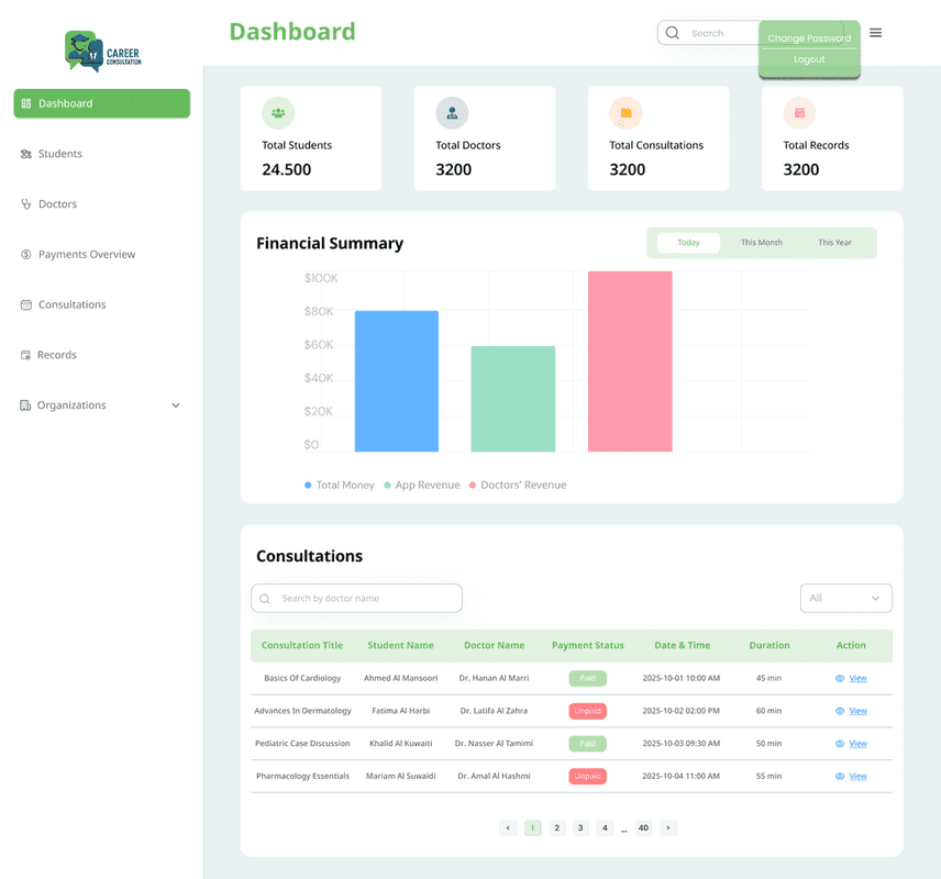 كارير - استشارات الأطباء الجدد - صورة 1