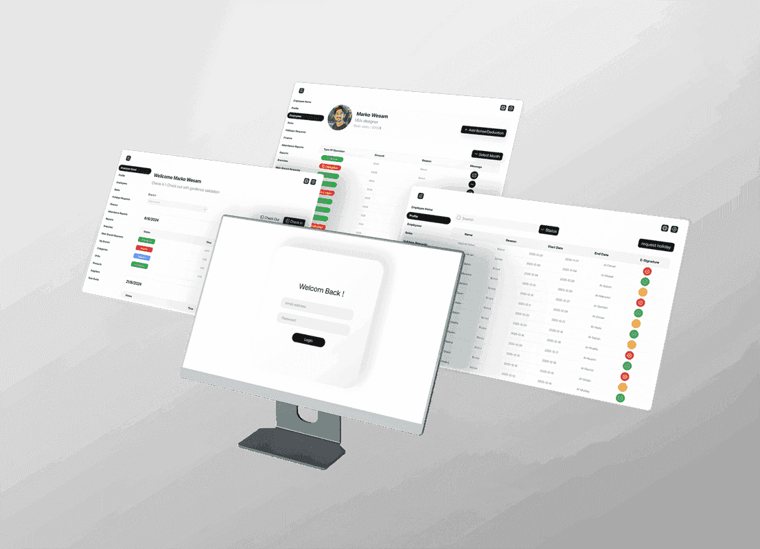 لوحة تحكم الموارد البشرية